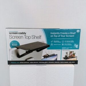 Screen Caddy Screen Top Shelf